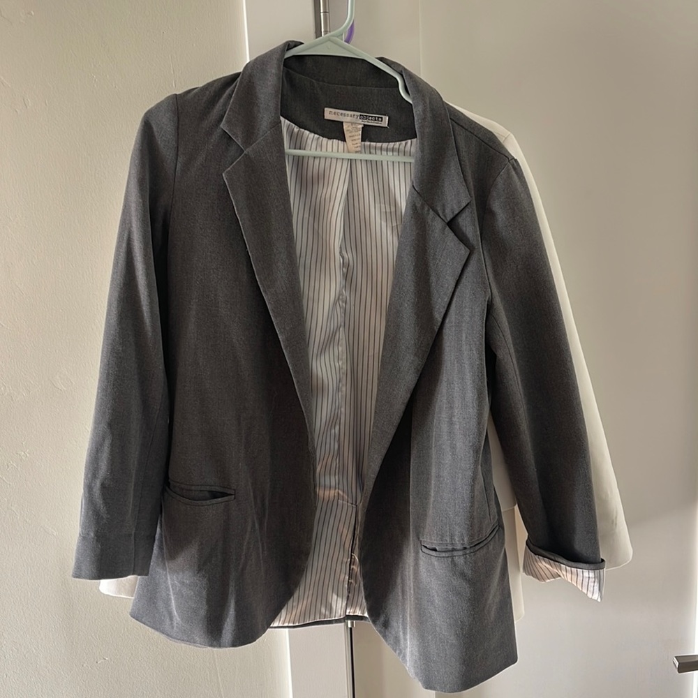 Small gray blazer